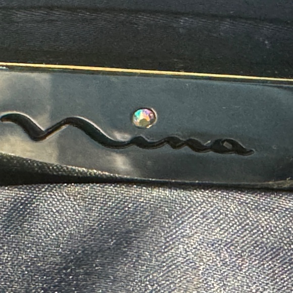 Nina Evening Bag - Dark Blue with Sequins - Picture 7 of 7